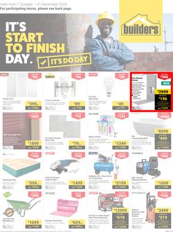 Builders KwaZulu-Natal : It's Start to Finish Day (07 October - 31 December 2025), page 1