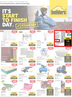 Builders KwaZulu-Natal : It's Start to Finish Day (07 October - 31 December 2025), page 1