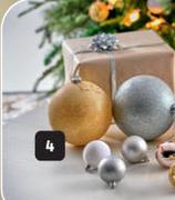 50-Piece Bauble Set 459670-Per 50 Pieces