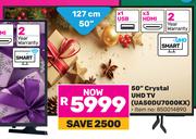 Samsung 127cm (50") Crystal UHD TV UA50DU7000KX