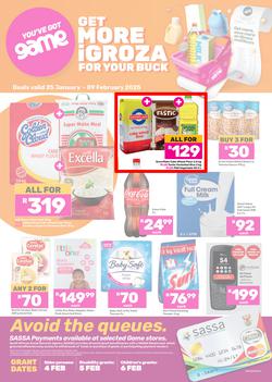 Game SASSA : Get More iGroza For Your Buck (25 January - 09 February 2025), page 1