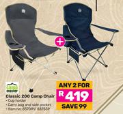 Campmaster Classic 200 Camp Chair-For Any 2
