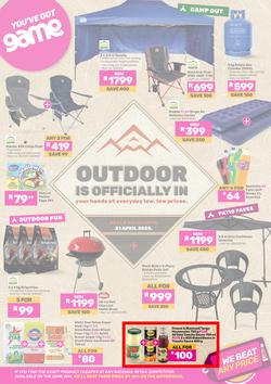 Game : Outdoor Is Officially In (11 March - 21 April 2025), page 1