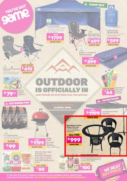 Game : Outdoor Is Officially In (11 March - 21 April 2025), page 1