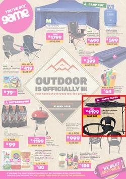 Game : Outdoor Is Officially In (11 March - 21 April 2025), page 1
