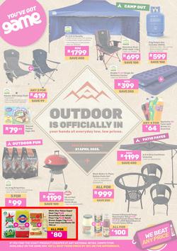 Game : Outdoor Is Officially In (11 March - 21 April 2025), page 1