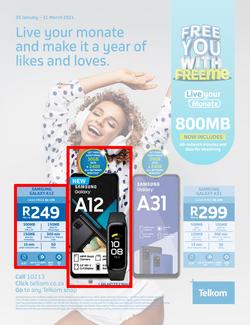Telkom : Free You With Free Me (20 January - 31 March 2021), page 1