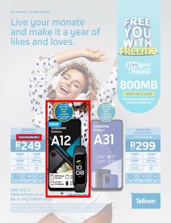 Telkom : Free You With Free Me (20 January - 31 March 2021), page 1