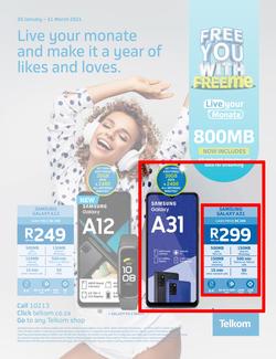 Telkom : Free You With Free Me (20 January - 31 March 2021), page 1
