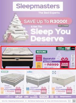 Sleepmasters : Get The Sleep You Deserve (03 December - 26 December 2024), page 1