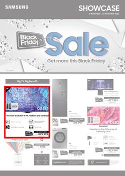 Samsung : Black Friday Sale (06 November - 27 November 2023), page 1