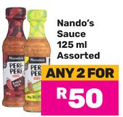 Nando's Sauce Assorted-For 2 x 125ml