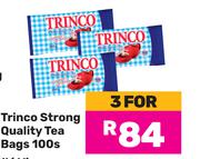 Trinco Strong Quality Tea Bags-For 3 x 100s