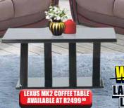 Lexus MK2 Coffee Table