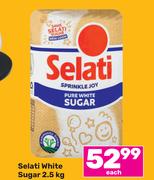 Selati White Sugar-2.5Kg Each