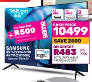 Samsung 65" (165cm) Crystal UHD 4K TV CU7000