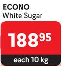 Econo White Sugar-10Kg