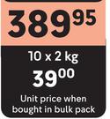 Econo White Sugar-10 x 2Kg