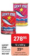 Lucky Star Pilchards (All Variants)-12 x 400g