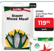 Econo Super Maize Meal-12.5Kg Each