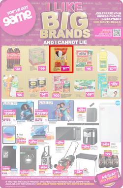 Game : Big Brands (11 March - 17 March 2025), page 1