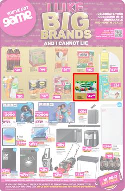 Game : Big Brands (11 March - 17 March 2025), page 1
