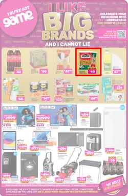 Game : Big Brands (11 March - 17 March 2025), page 1