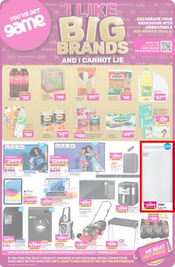 Game : Big Brands (11 March - 17 March 2025), page 1