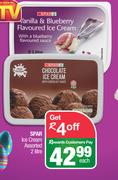 Spar Ice Cream Assorted-2L Each
