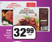  Spar Bacon Assorted-200g Each