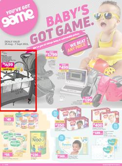 Game : Baby's Got Game (25 August - 7 September 2021), page 1