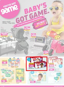 Game : Baby's Got Game (25 August - 7 September 2021), page 1