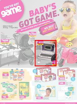 Game : Baby's Got Game (25 August - 7 September 2021), page 1