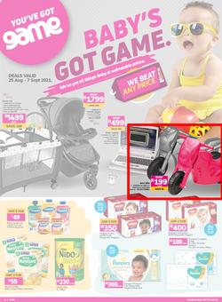 Game : Baby's Got Game (25 August - 7 September 2021), page 1