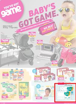 Game : Baby's Got Game (25 August - 7 September 2021), page 1