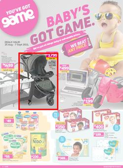 Game : Baby's Got Game (25 August - 7 September 2021), page 1