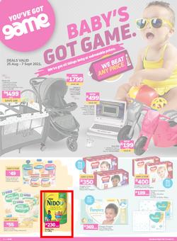 Game : Baby's Got Game (25 August - 7 September 2021), page 1