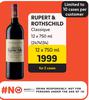 Rupert & Rothschild Classique-For 2 x 12 x 750ml