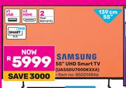 Samsung 55"(139cm) UHD Smart TV UA44DU7000KXXA