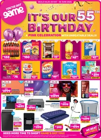 Game : It's Our 55th Birthday Celebration (20 May - 02 June 2025)