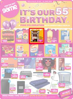 Game : It's Our 55th Birthday Celebration (20 May - 02 June 2025), page 1