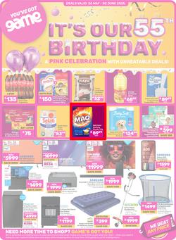 Game : It's Our 55th Birthday Celebration (20 May - 02 June 2025), page 1