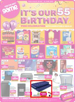 Game : It's Our 55th Birthday Celebration (20 May - 02 June 2025), page 1