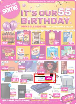 Game : It's Our 55th Birthday Celebration (20 May - 02 June 2025), page 1
