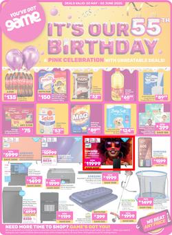 Game : It's Our 55th Birthday Celebration (20 May - 02 June 2025), page 1