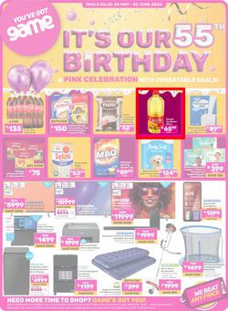 Game : It's Our 55th Birthday Celebration (20 May - 02 June 2025), page 1