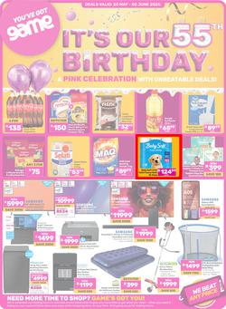 Game : It's Our 55th Birthday Celebration (20 May - 02 June 2025), page 1