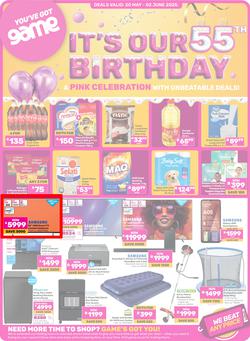 Game : It's Our 55th Birthday Celebration (20 May - 02 June 2025), page 1