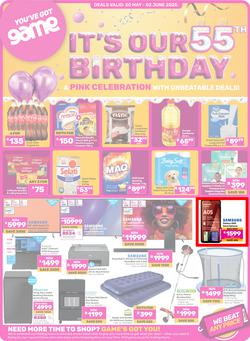 Game : It's Our 55th Birthday Celebration (20 May - 02 June 2025), page 1