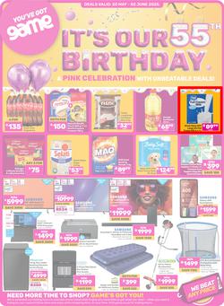 Game : It's Our 55th Birthday Celebration (20 May - 02 June 2025), page 1